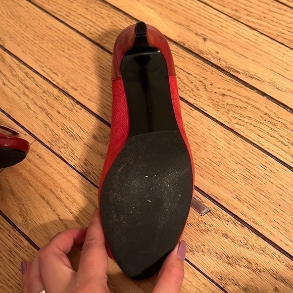 TROTTERS peeptoe heels, size 6.5 - Picture 8 of 9